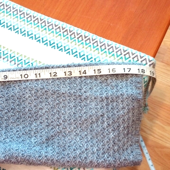 Carroll Reed Woman's Cardigan Sweater 3/4 Sleeve Size:1X Color:Gray - Picture 8 of 10